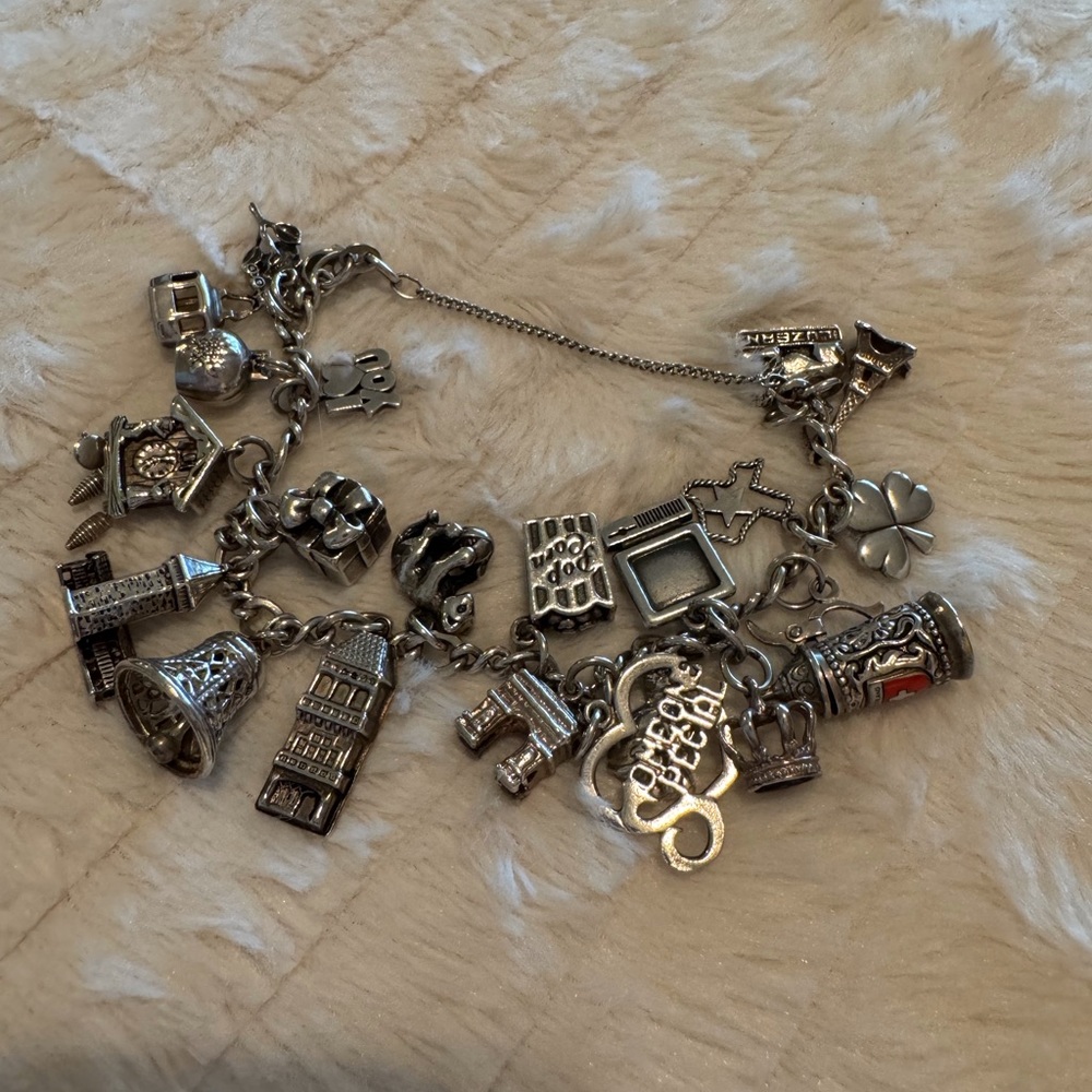 Filled James Avery Charm Bracelet